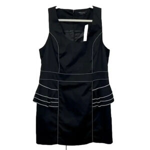 NWT corpcore XL dress BCBGMAXAZRIA black dress cocktail business office dress